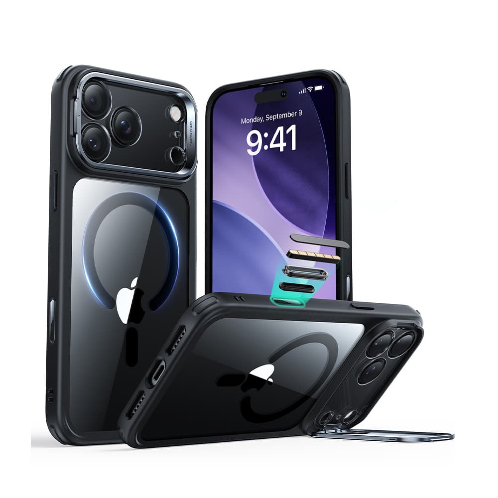 Capa ESR iPhone 17 Pro Halolock Suporte Botão Câmera