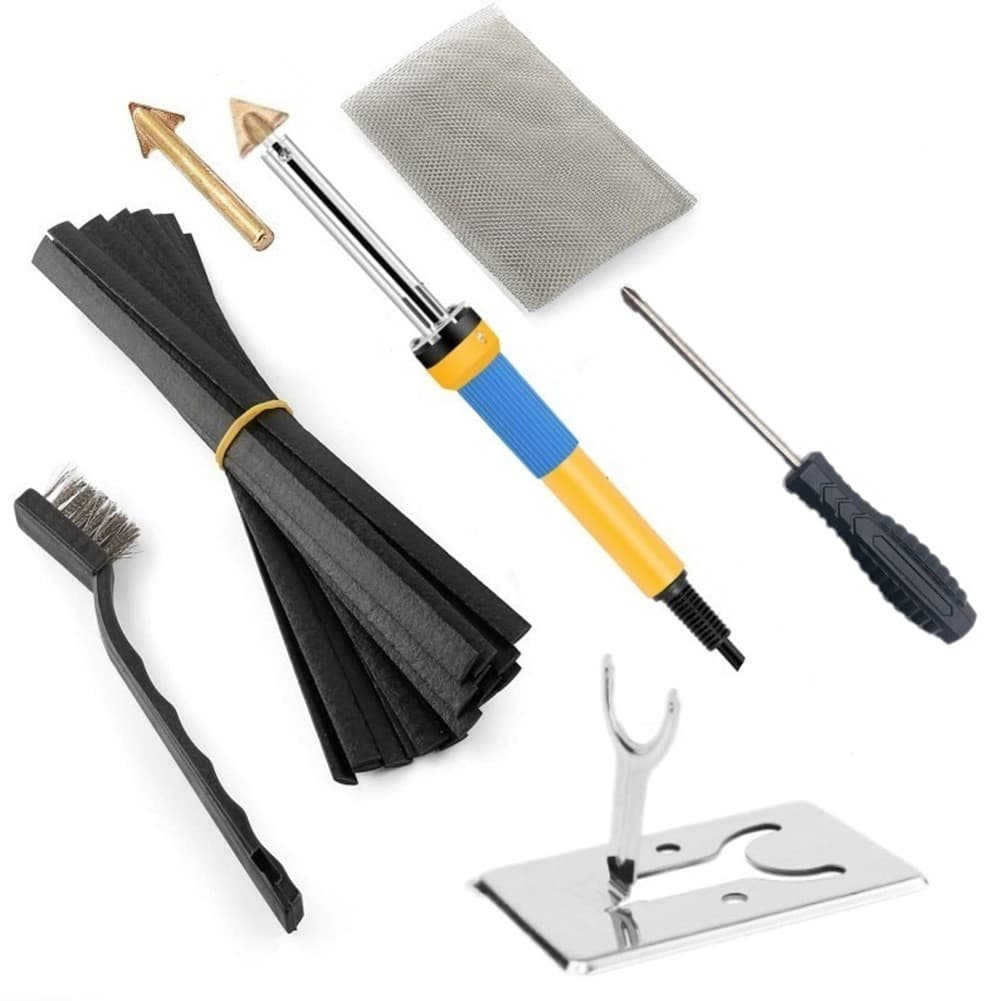 Ferro De Solda De Plástico De 80 Watts TPO TEO PP Rod Mesh Auto Car Bumper Welder Repair