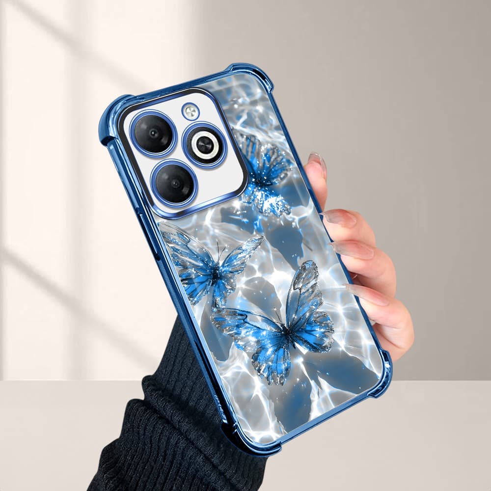 Capinha Para Infinix Smart 8 Pro HD Plus Hot 40i Tecno Spark 20 20C Pop 8 Go 2024 Capa De Celular Anti Impacto FS0461