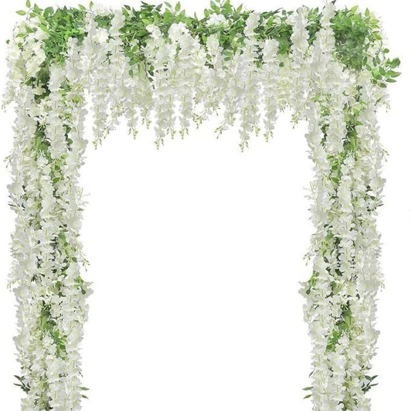 24 Kit Creeper De Flores Artificiais Durável Resistente Oculta E Decora Armazenamento Fácil Muitos Modelos