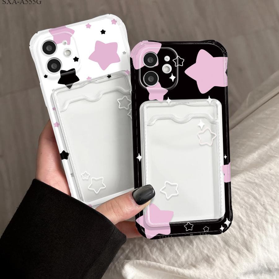 Capa Card Para Samsung Galaxy A25 A35 A32 A30 A20 A23 A22 A21S 4G 5G Capinha Silicone Case 6084 KBK