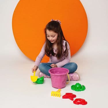 ✨💥Balde Para Praia Infantil -DIVERSÃO,PRATICIDADE!PERFEITO PARA CRIANÇAS CONSTRUÍREM CASTELOS E APROVEITAREM O VERAO