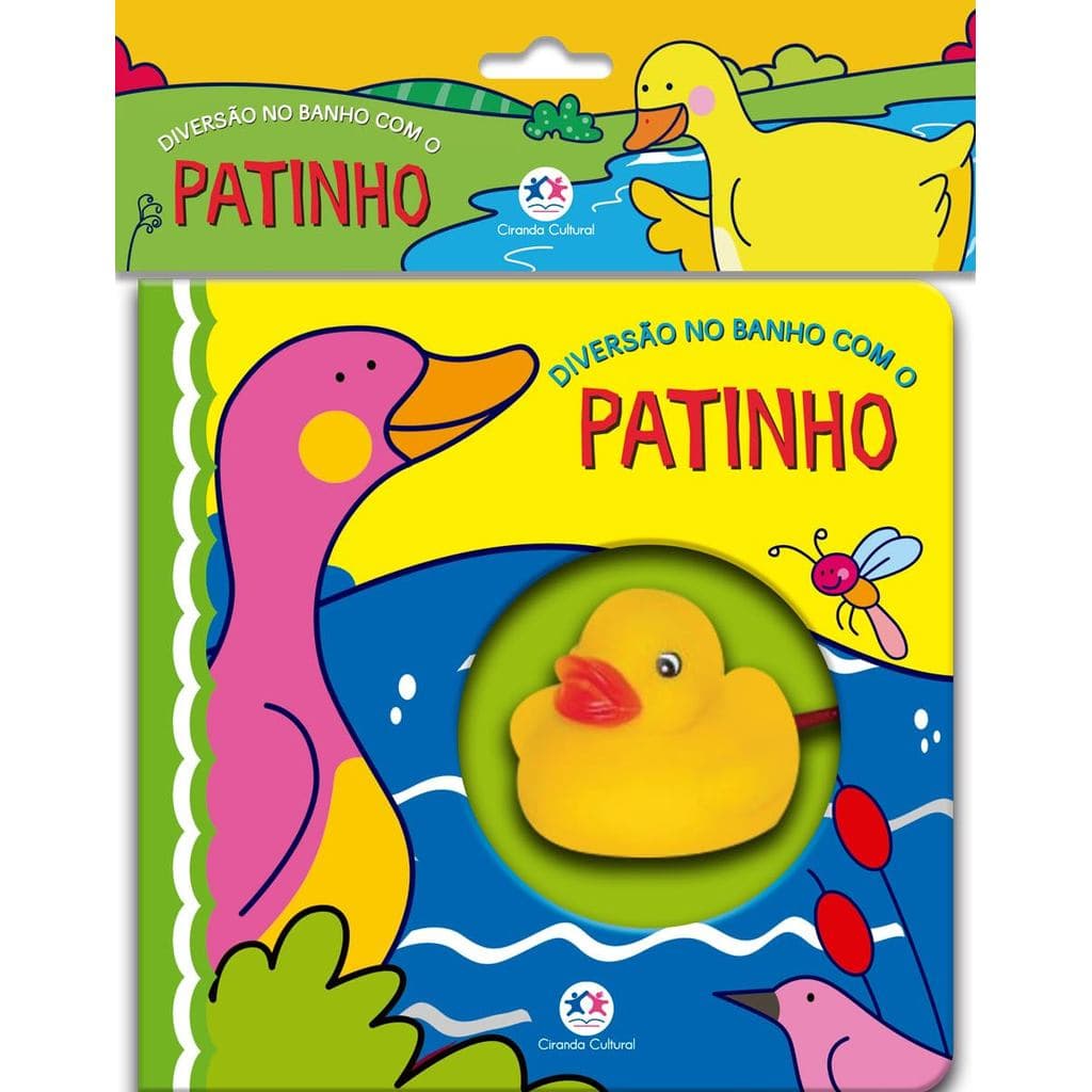 Livro Diversao No Banho Com O Patinho