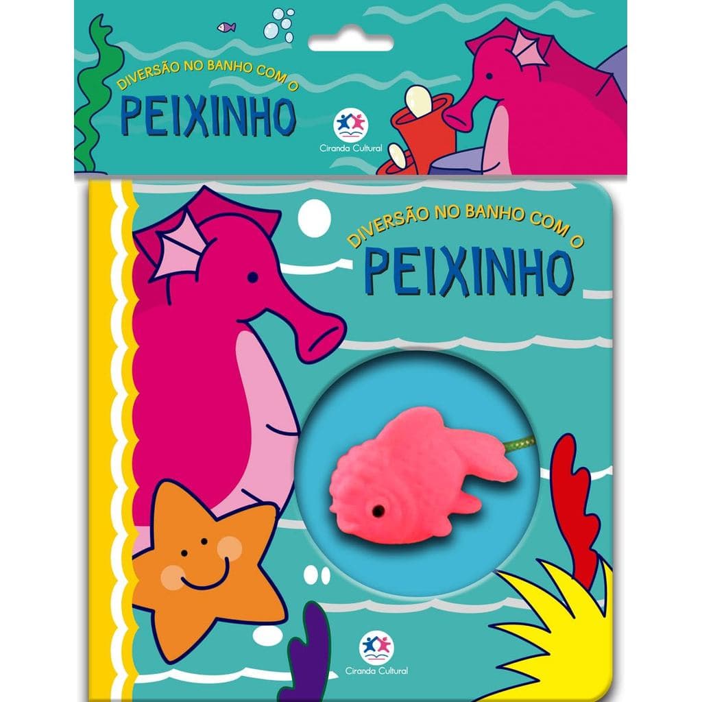 Livro Diversao No Banho Com O Peixinho