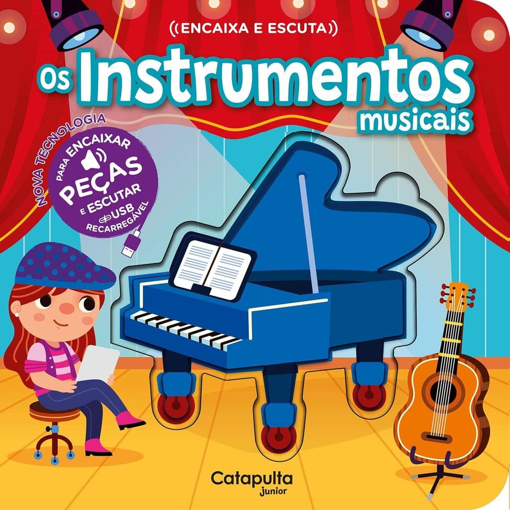 Livro Encaixa E Escuta - Os Instrumentos Musicais (Usb)
