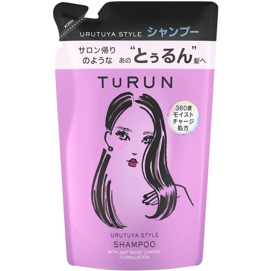 Shampoo Masugu Turun estilo urutsuya, diretamente da Unilever Japão, refil de 320g