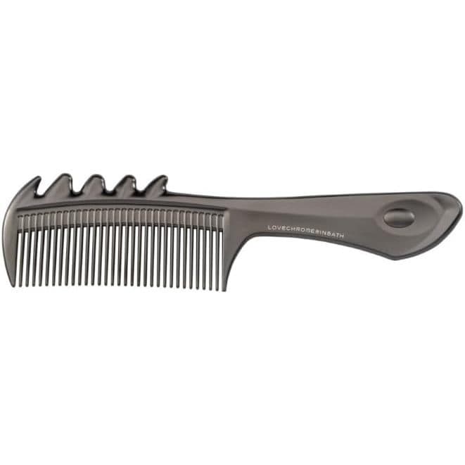 LOVECHROME (R) IN BATH SCALP-GUASHA PREMIUM BLACK Pente para Cabelos Molhados
