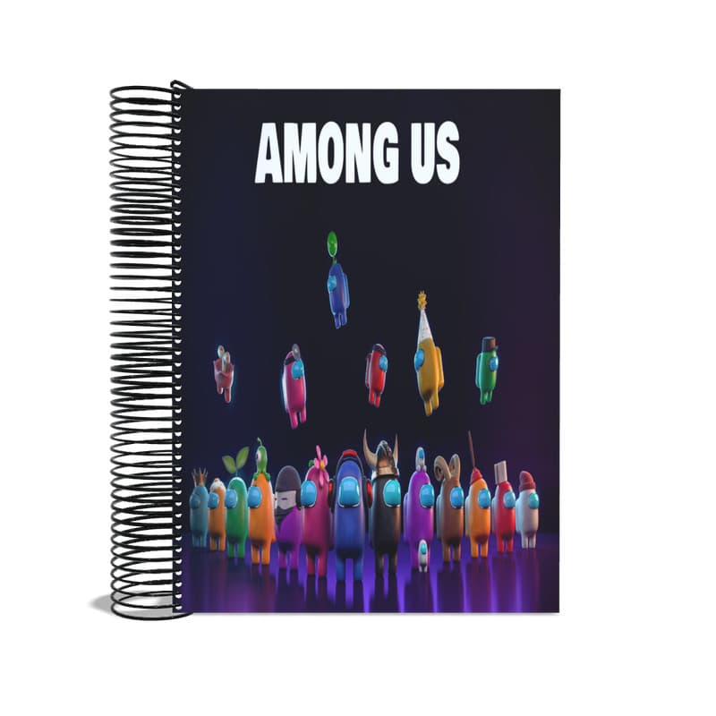 Caderno Among US 20 matérias 400 Fls universitário AB
