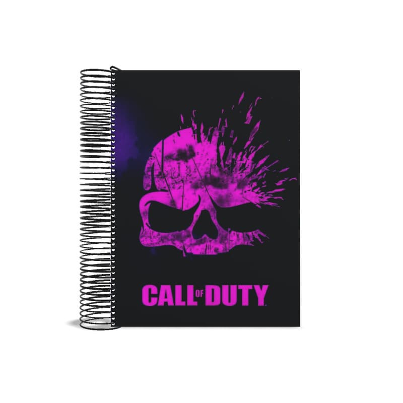 Caderno 20 matérias Call of Dutty universitário 400 Fls