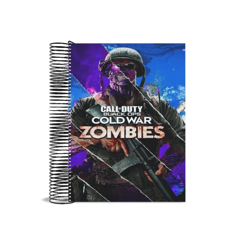 Caderno Call of Dutty universitário Capa Dura 1 matéria