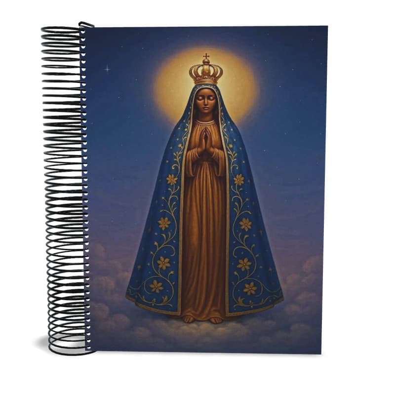 Caderno Nossa Senhora Aparecida universitário Capa Dura 1 matéria