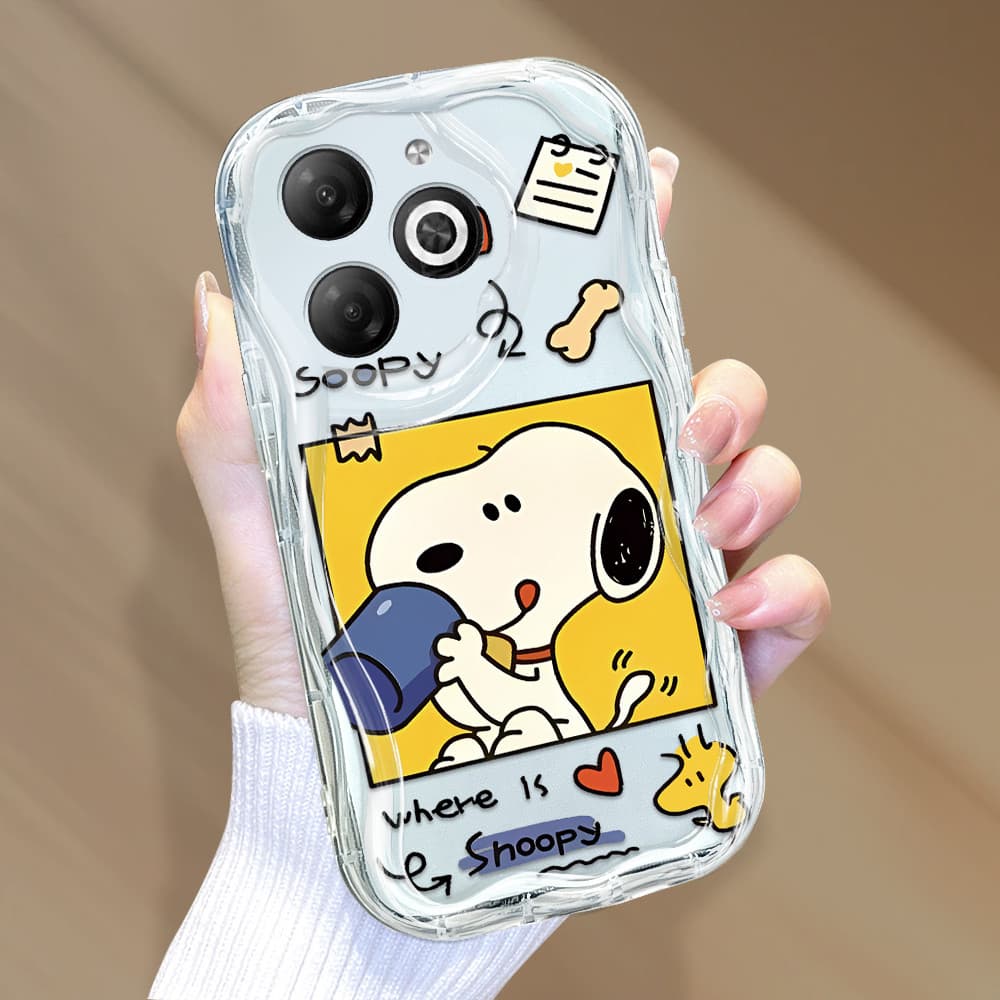 Capinha Para Infinix Smart 8 Pro HD Plus Hot 40i Case Kawaii Silicone De Celular NYW3154