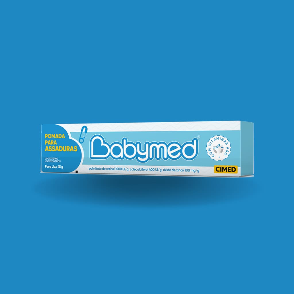 Pomada Babymed  Preventiva de Assaduras Azul 45g Cimed