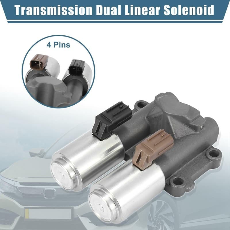 Válvula Solenóide De Mudança Linear Dupla De Transmissão 28260-RPC-004 Para Honda Civic 2006-2011