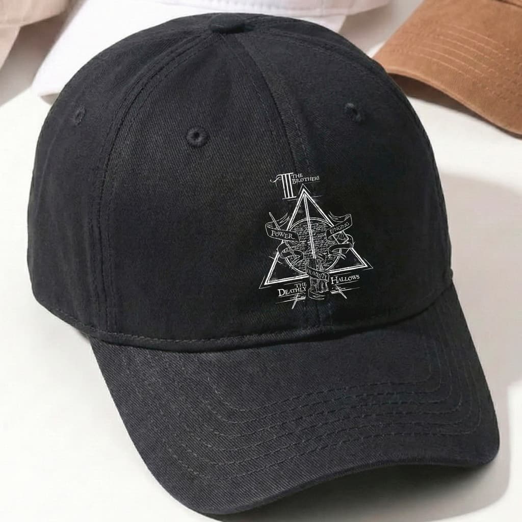 Boné de Baseball Original Relíquias da Morte Harry Potter Geek
