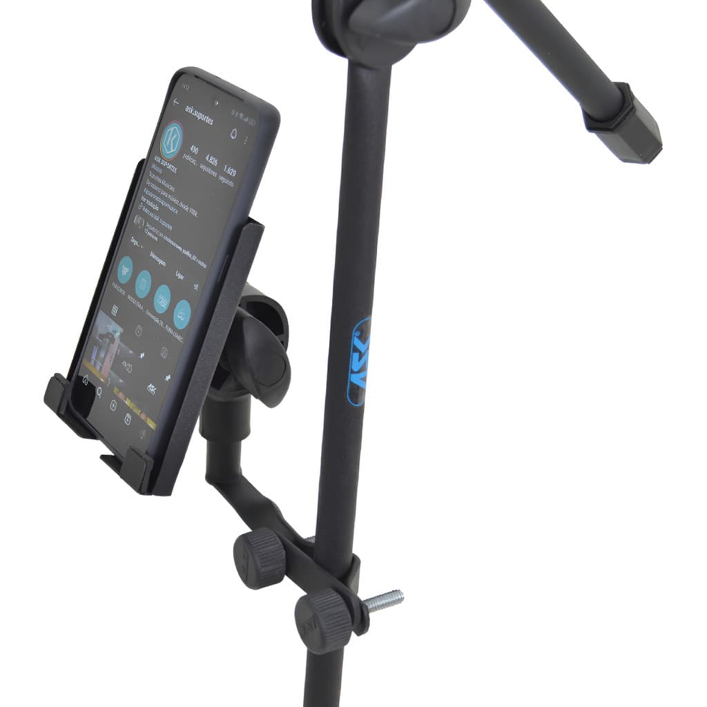 🎬 Suporte p/ Streaming Ask C13 | Conecta Celular ao Pedestal do Microfone Facilmente
