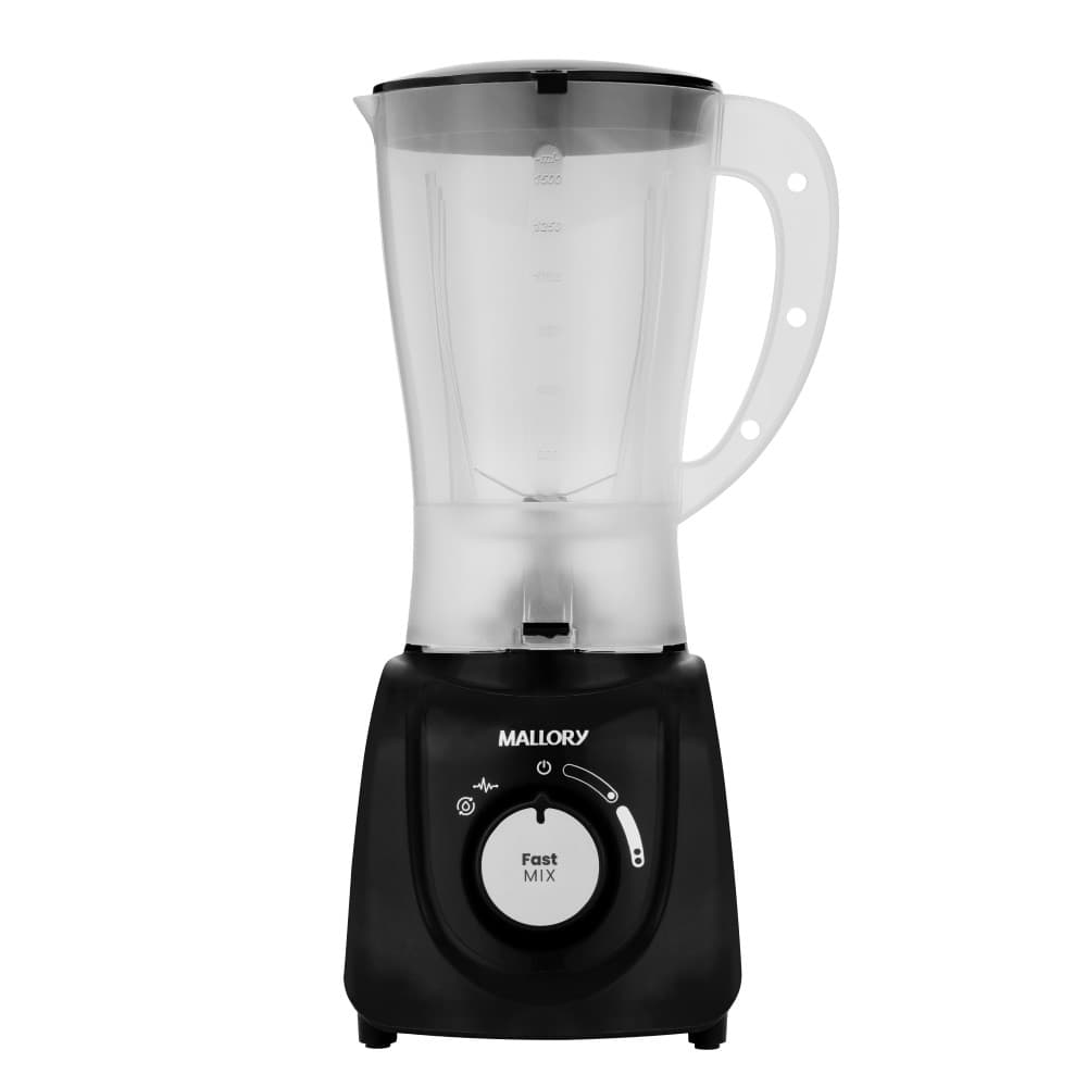 Liquidificador Mallory Fast Mix 2 Vel Preto 2,1L 600W