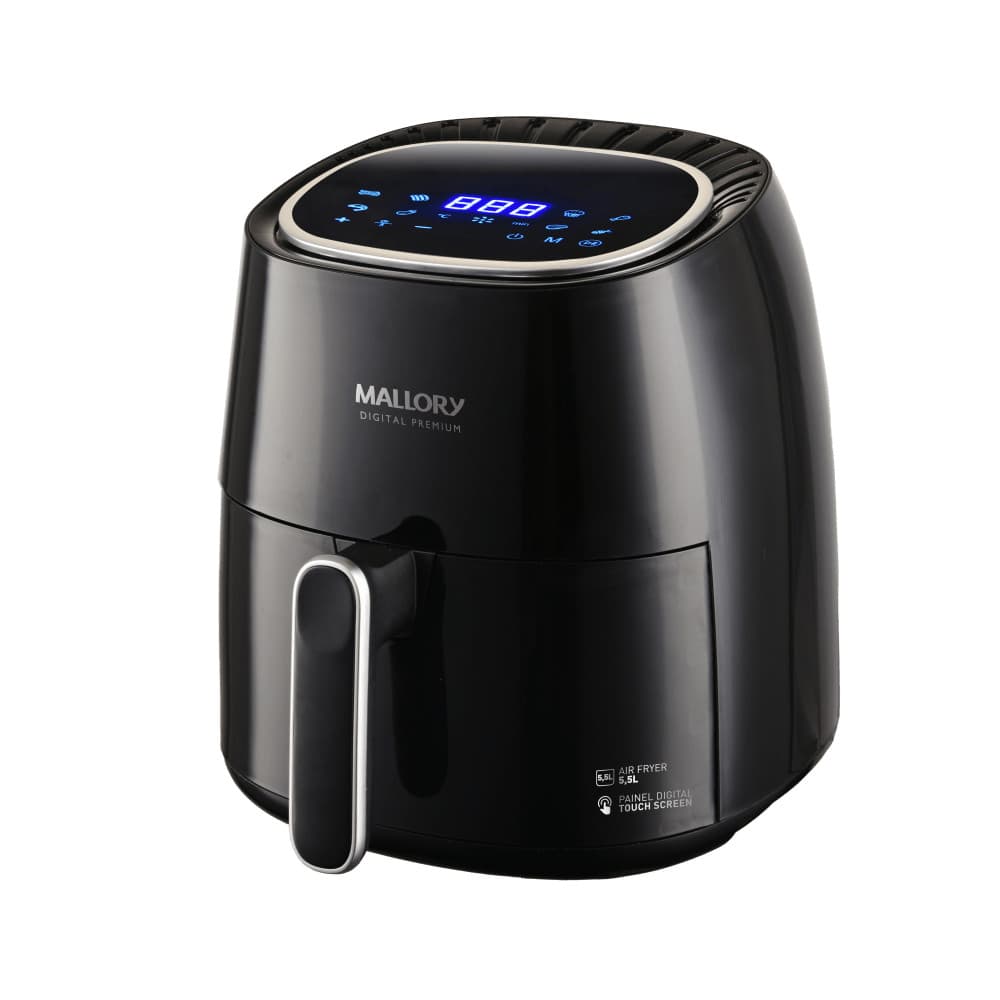 Fritadeira Mallory Air Fryer Digital Premium 5,5L 1200-1500W