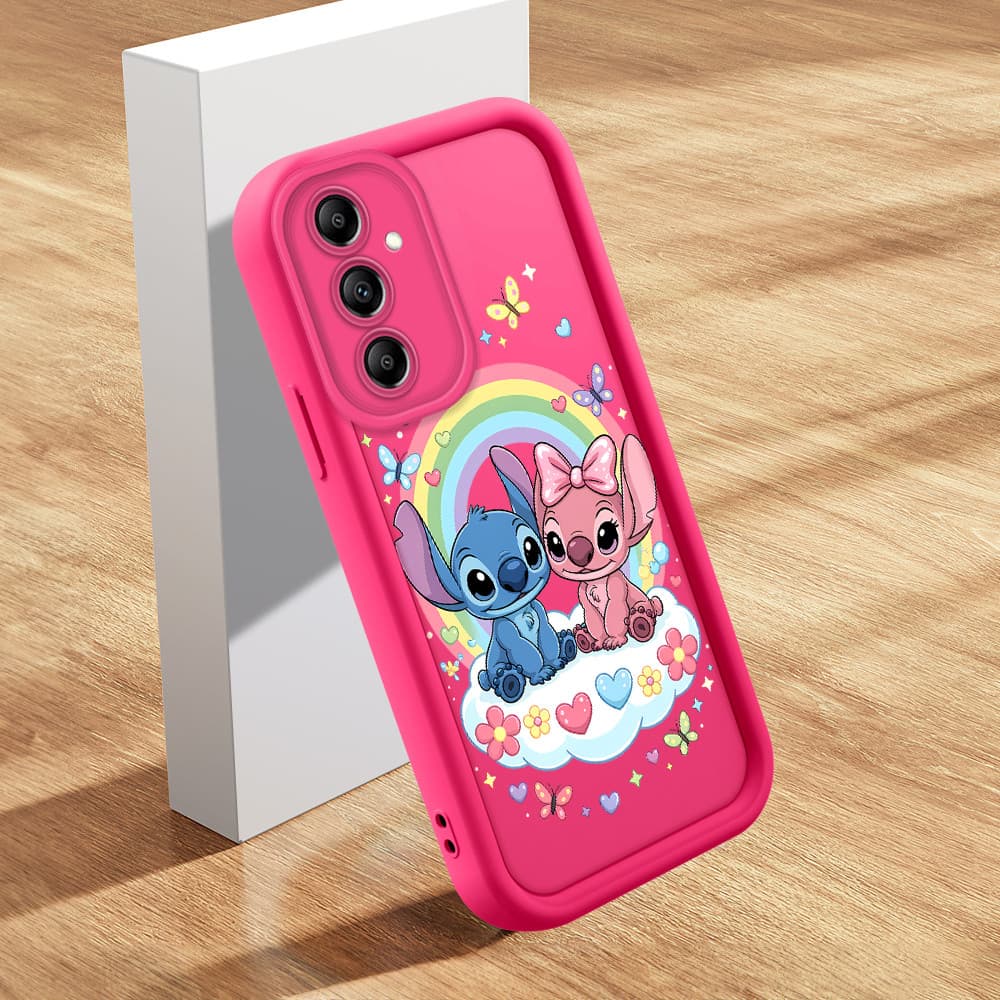 Capinha De Macia Silicone Capa Para Samsung Galaxy A14 4G 5G Capas Fofo Rosa Case Capinhas TY 2294