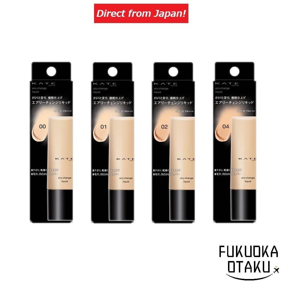 KATE Airy Change Liquid 25ml Base Líquida SPF30 PA+++ Feito no Japão【Direto do Japão】