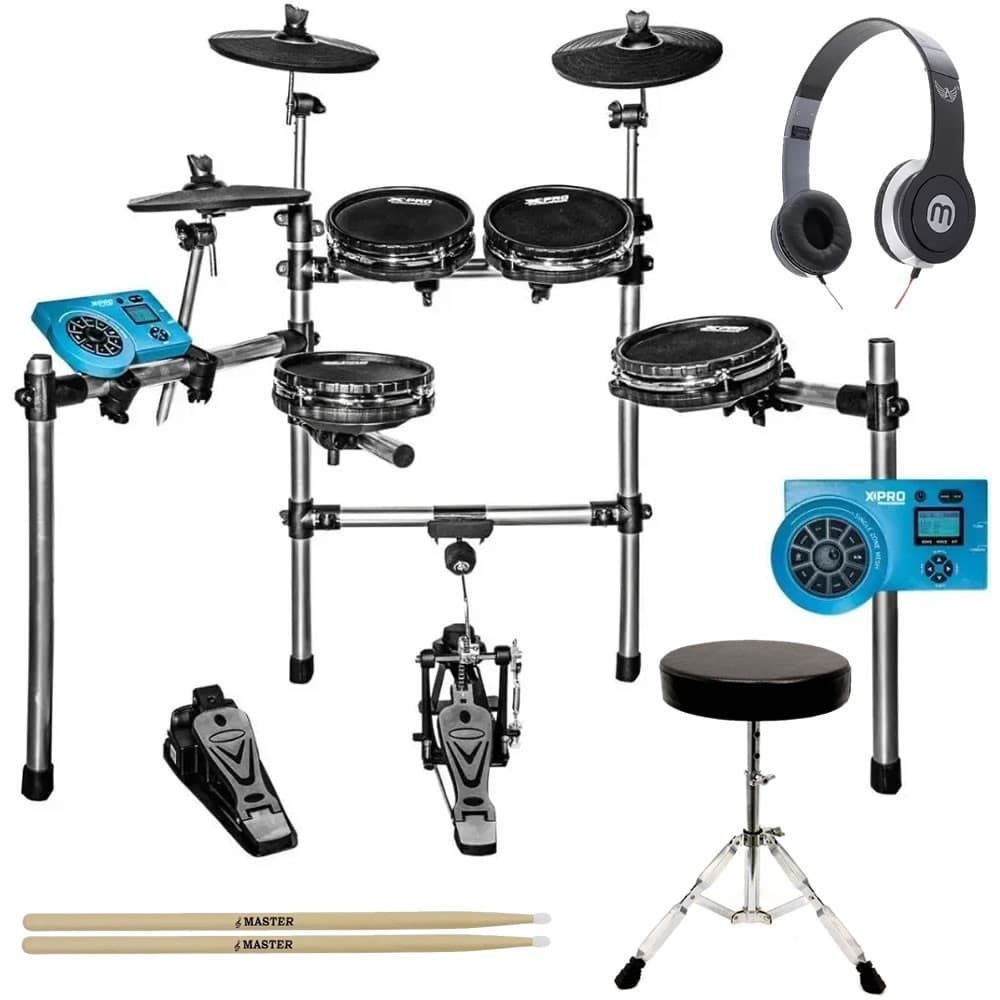 Kit Bateria Eletrônica Ed44 Xpro C.Ibanez Multi Funções +