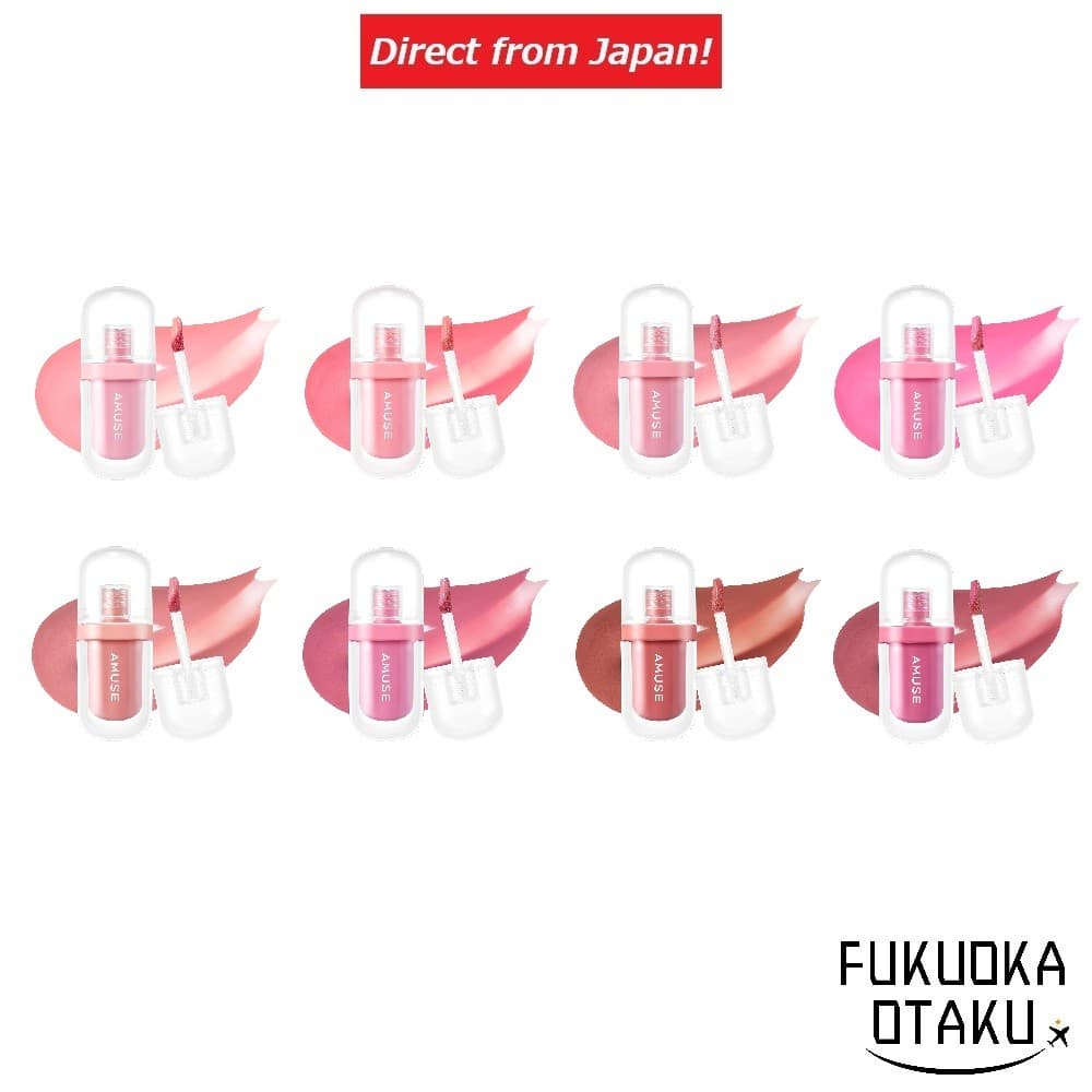 AMUSE JEL FIT Tint 3.8g Maquiagem Pontual Batom【Direto do Japão】