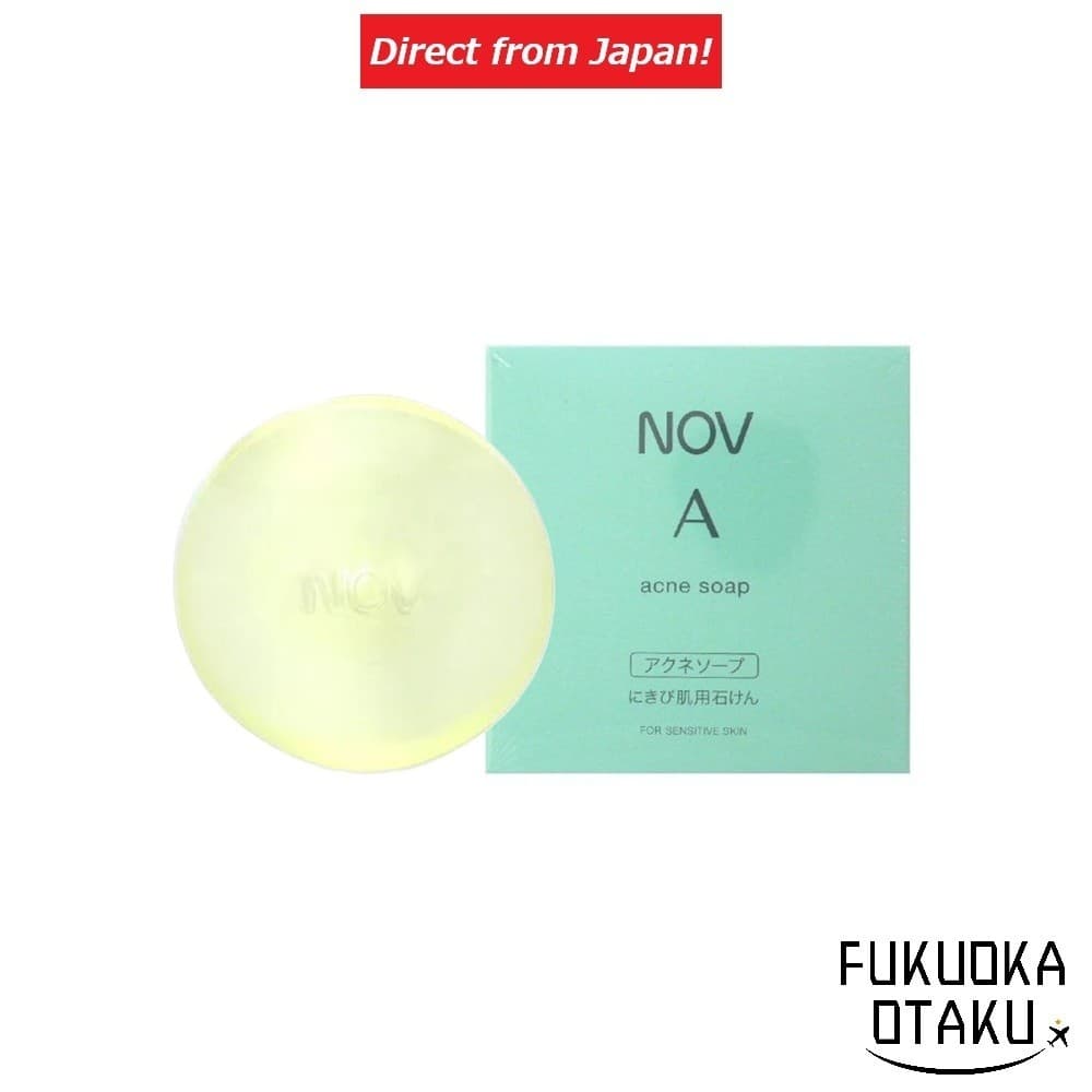 NOV A Acne Soap 70g Sabonete Facial Sem Óleo Baixa Irritação Skincare Fabricado no Japão【Direto do Japão】