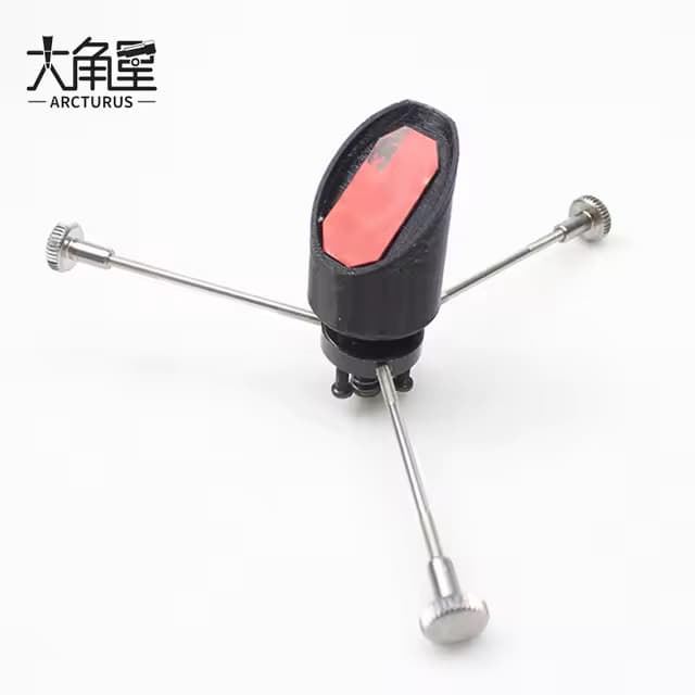 Suporte aranha para espelho secundario telescopio refletor newtoniano