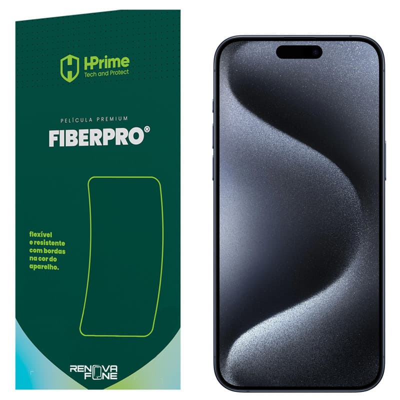 Pelicula Hprime FiberPro Para Iphone 15 Pro Max