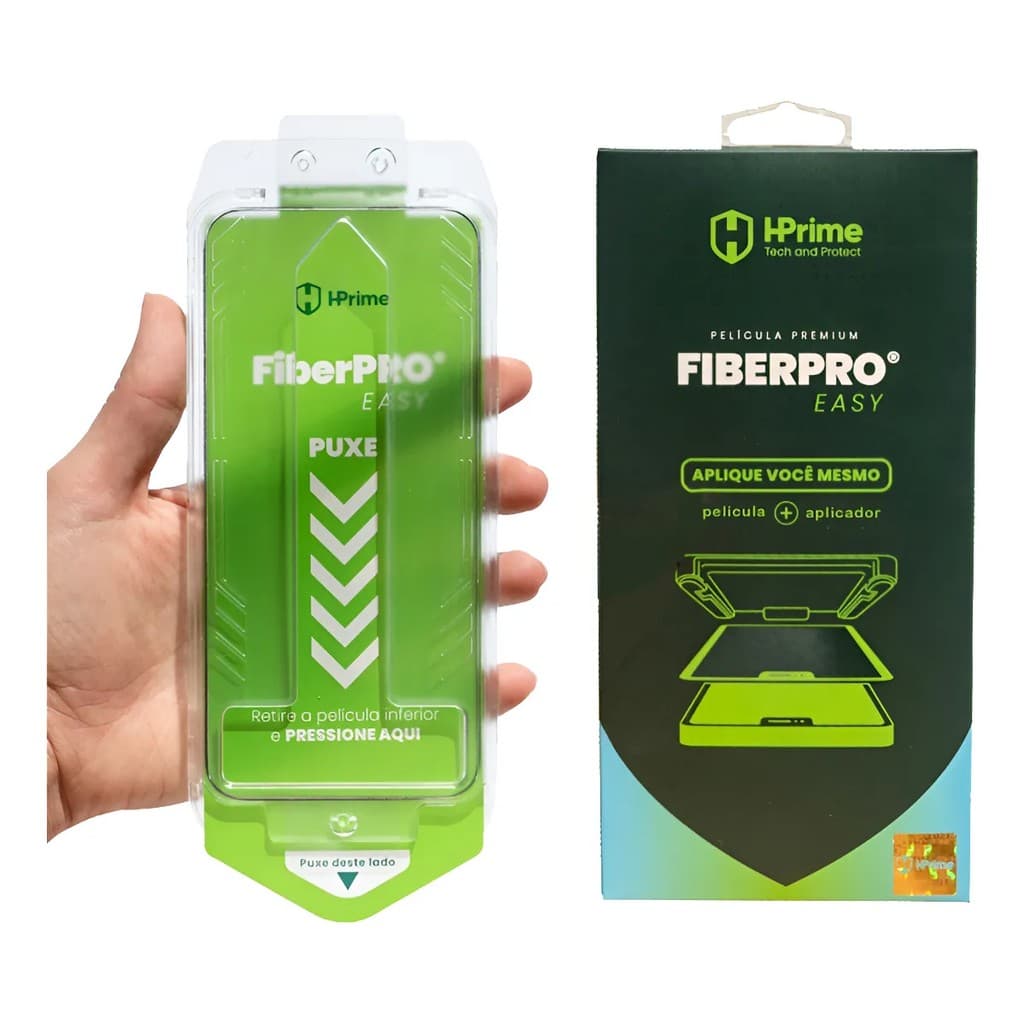 Pelicula Hprime FiberPro Easy Para Iphone 17 Pro