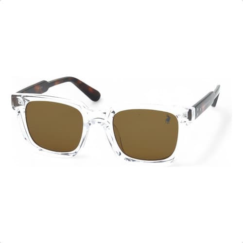 Óculos Solar Masculino Tamanho Especial Grande 150mm Polo London Club Quadrado Original Com Estojo