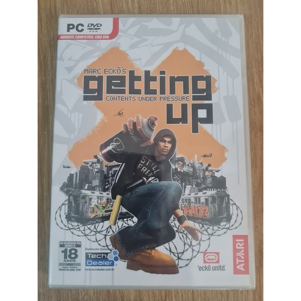 Jogo PC Marc Ecko's Getting Up Lacrado Original