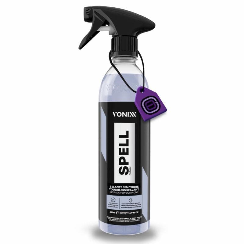 VONIXX SPELL 500ML Selante sem toque sílica Hidroreativo proteção e brilho com praticidade