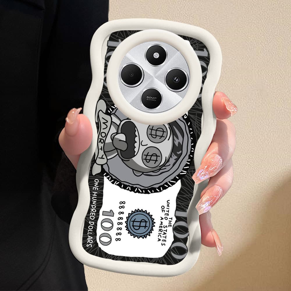 Capinha Macia Capa Para Xiaomi Redmi 14C A4 A3 Pro 4G 5G Caso De Celular Protetora Silicone Luxo Telefone Case 0255 MKL