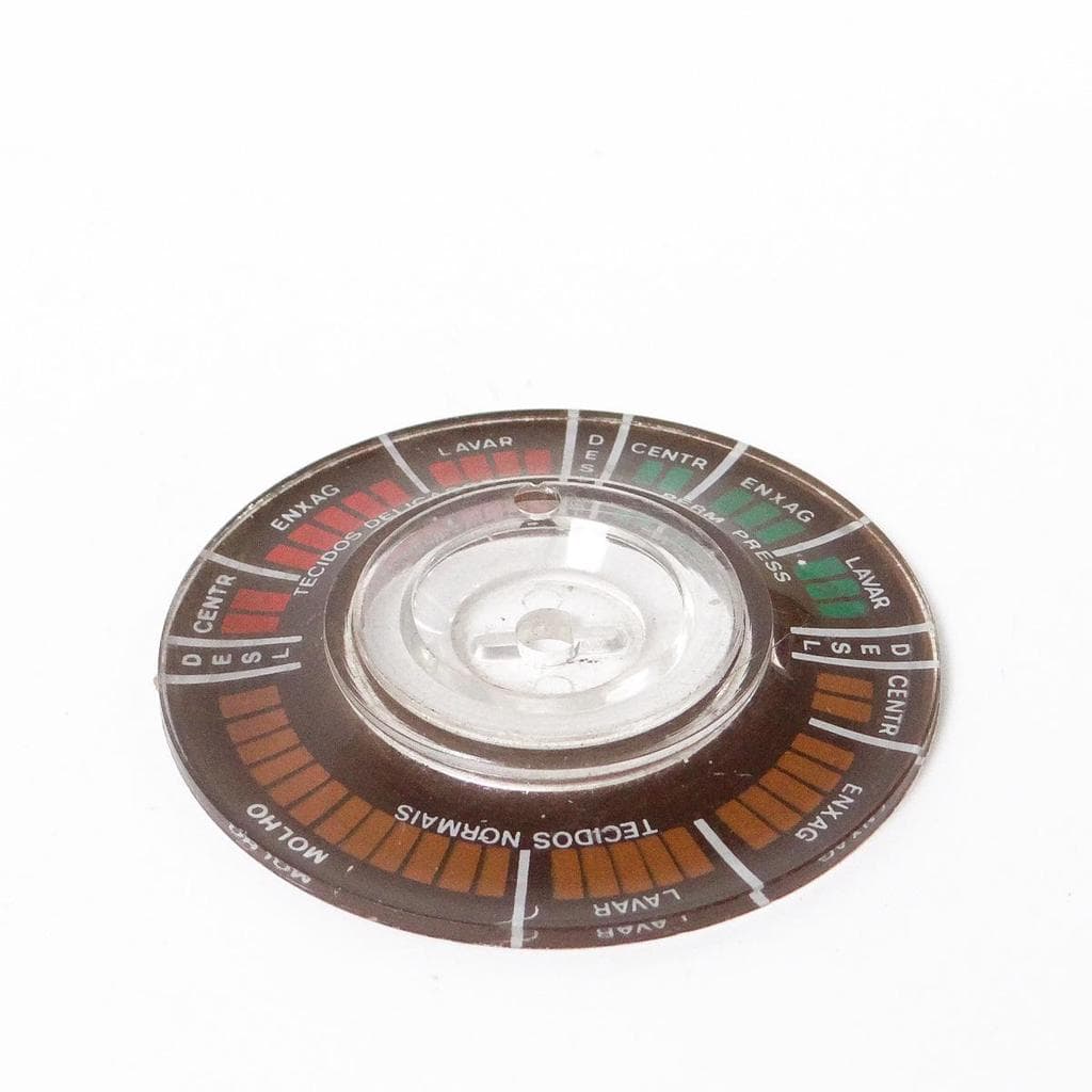 Dial Ciclos Botão Lavadora Brastemp 22519 Super Luxo 8cm