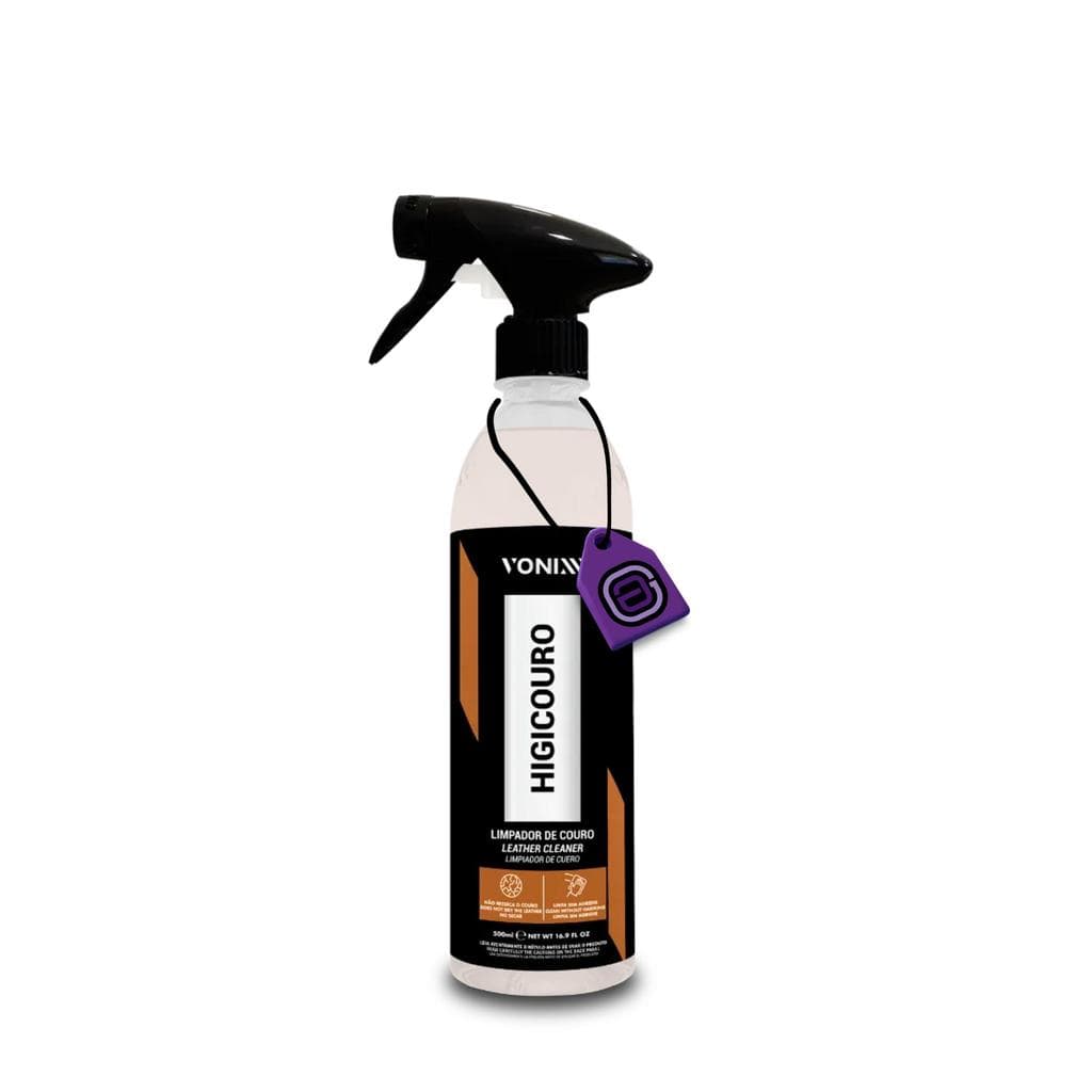 Vonixx Higicouro Condicionador para Couro 500 ml - Limpador  de Couro Seguro e Eficiente: bancos, painel, volante