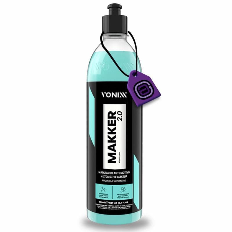 VONIXX MAKKER 2.0 500ML - Cera limpadora maquiadora: Disfarça riscos e imperfeições