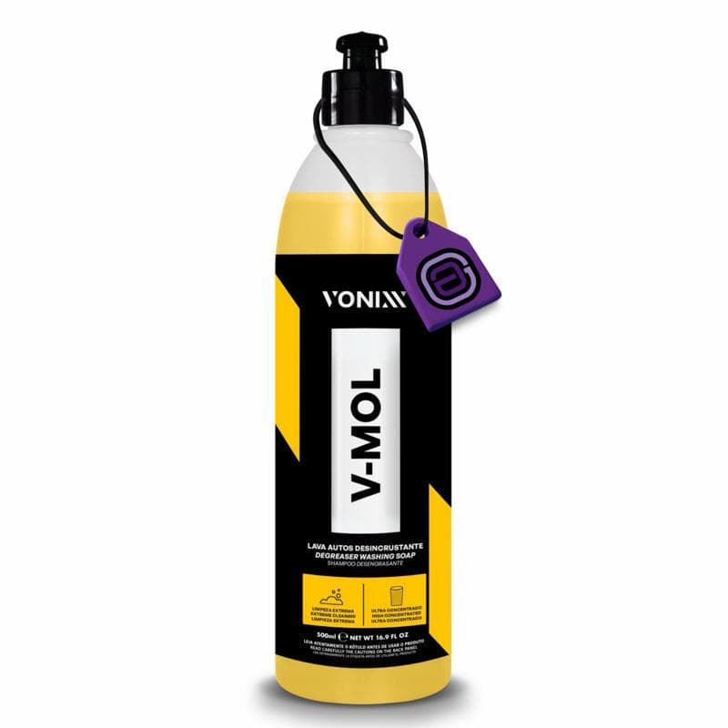 VONIXX V-MOL 500ML Shampoo pre lavagem desincrustante concentrado para limpeza pesada