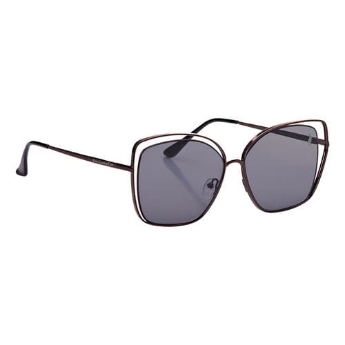 Óculos Solar Feminino Quadrado Blogueira Polo London Club Design Moderno Com Estojo Couro