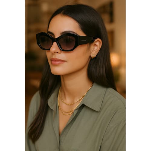 Óculos Sol Feminino Polo London Club Oversized 67mm Grande
