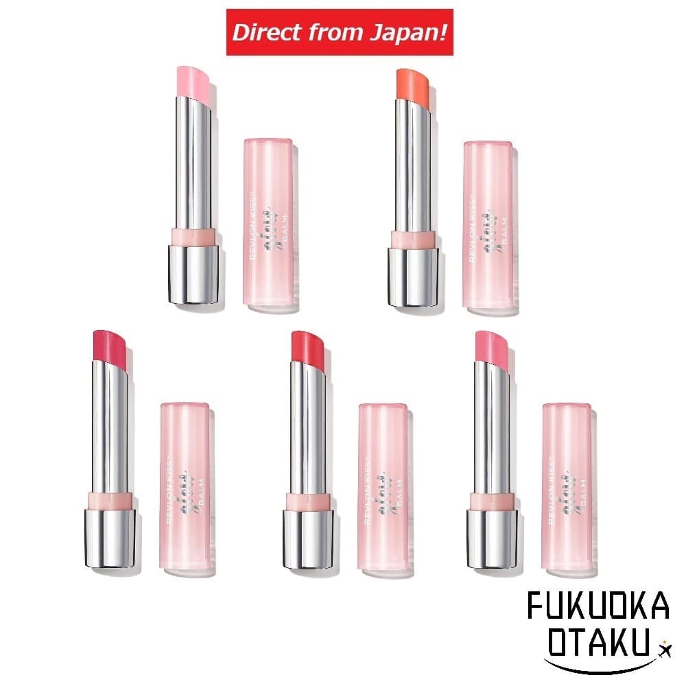 REVLON Kiss Glow Balm Batom Hidratante com Cor 2.8g【Direto do Japão】