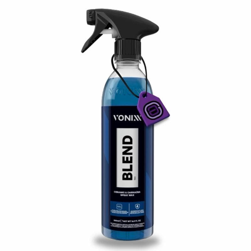 Vonixx BLEND SPRAY 500ML - Cera híbrida líquida: Brilho (Carnaúba 1) e Proteção (SiO2)