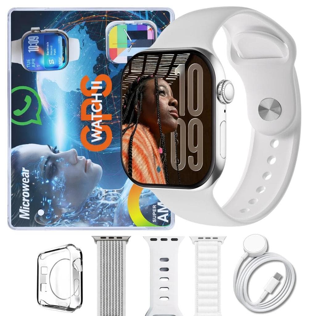Smartwatch Microwear W11G 2GB Série 11 GPS Whatsapp A Prova D'água