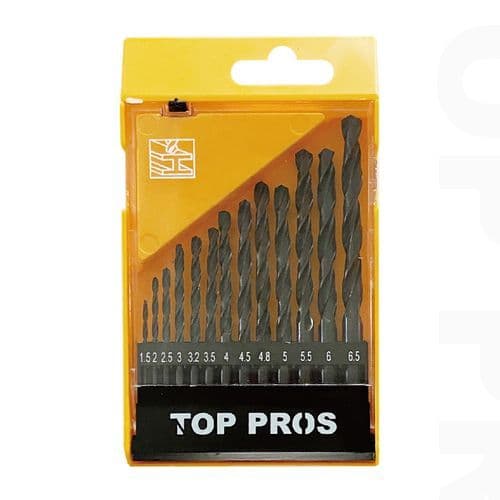 Jogo De Brocas Para Metal 13 Peças 1.5 A 6.5mm Produto Original Estoque BR – TOP RIO