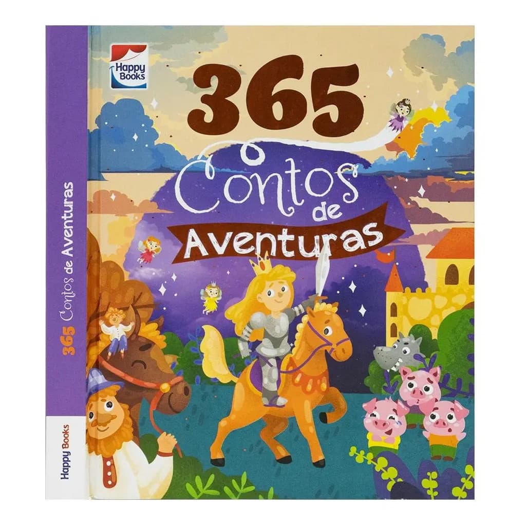 LIVRO 365 CONTOS DE AVENTURAS INFANTIL