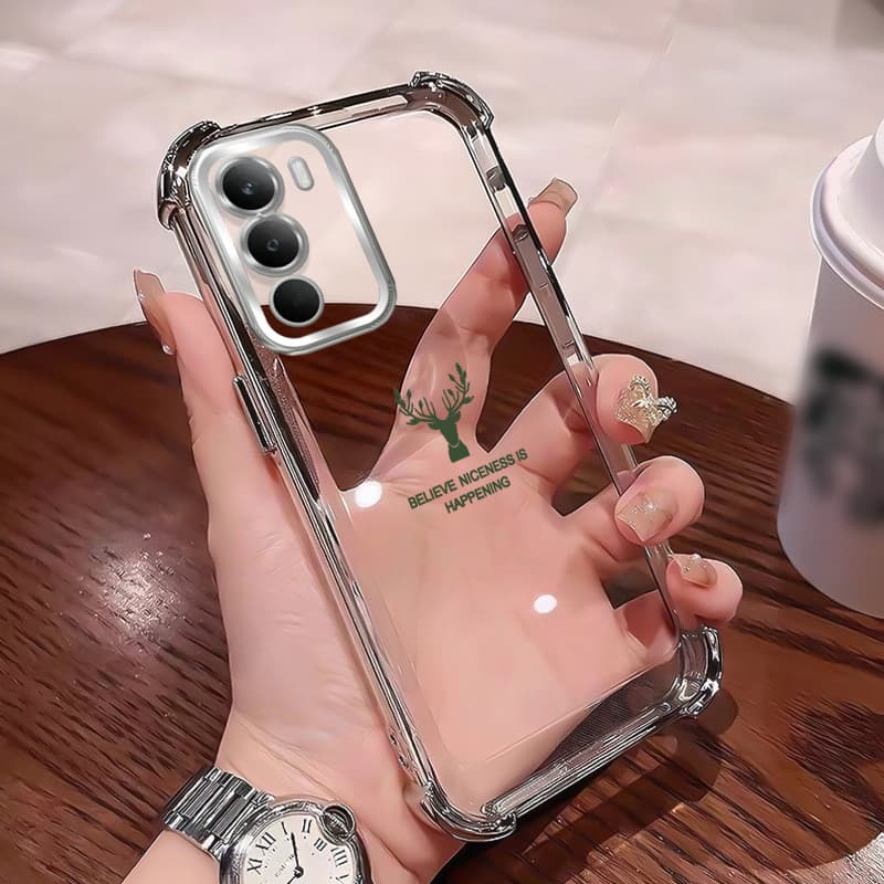 Capa Para Realme C71 C73 C75 4G C75 5G Capa Transparente silicone Case Protetora Capas
