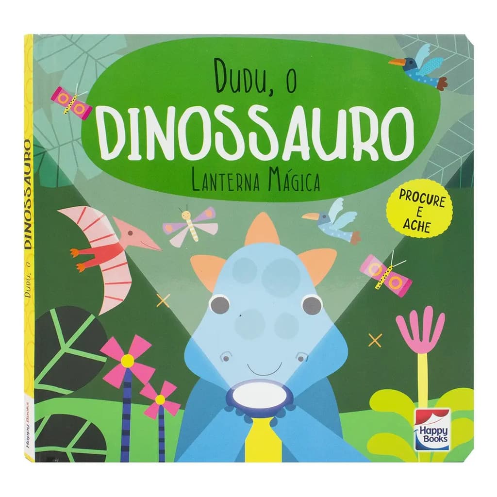 LIVRO LANTERNA MAGICA: DUDU, O DINOSSAURO INFANTIL