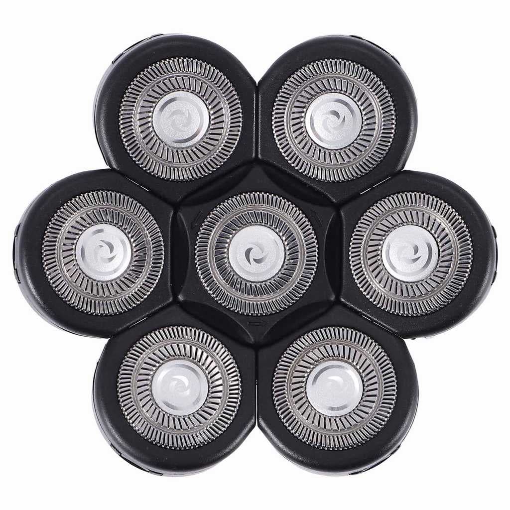Cabeça de substituição para barbeador elétrico 7D, lâmina de substituição para barbeador careca.