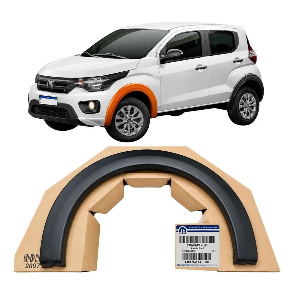 Acabamento Moldura Para-lama Dianteiro Esquerdo Fiat Mobi 100233289