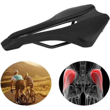 Sela de Bicicleta, Assento MTB com Acolchoamento de Carbono Conforto Vendido(s) - Variação: